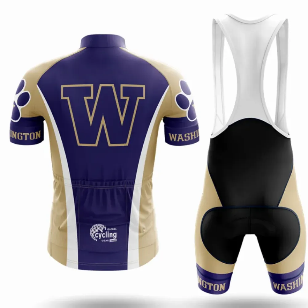Washington Cycling Jersey Navy/Gold/White