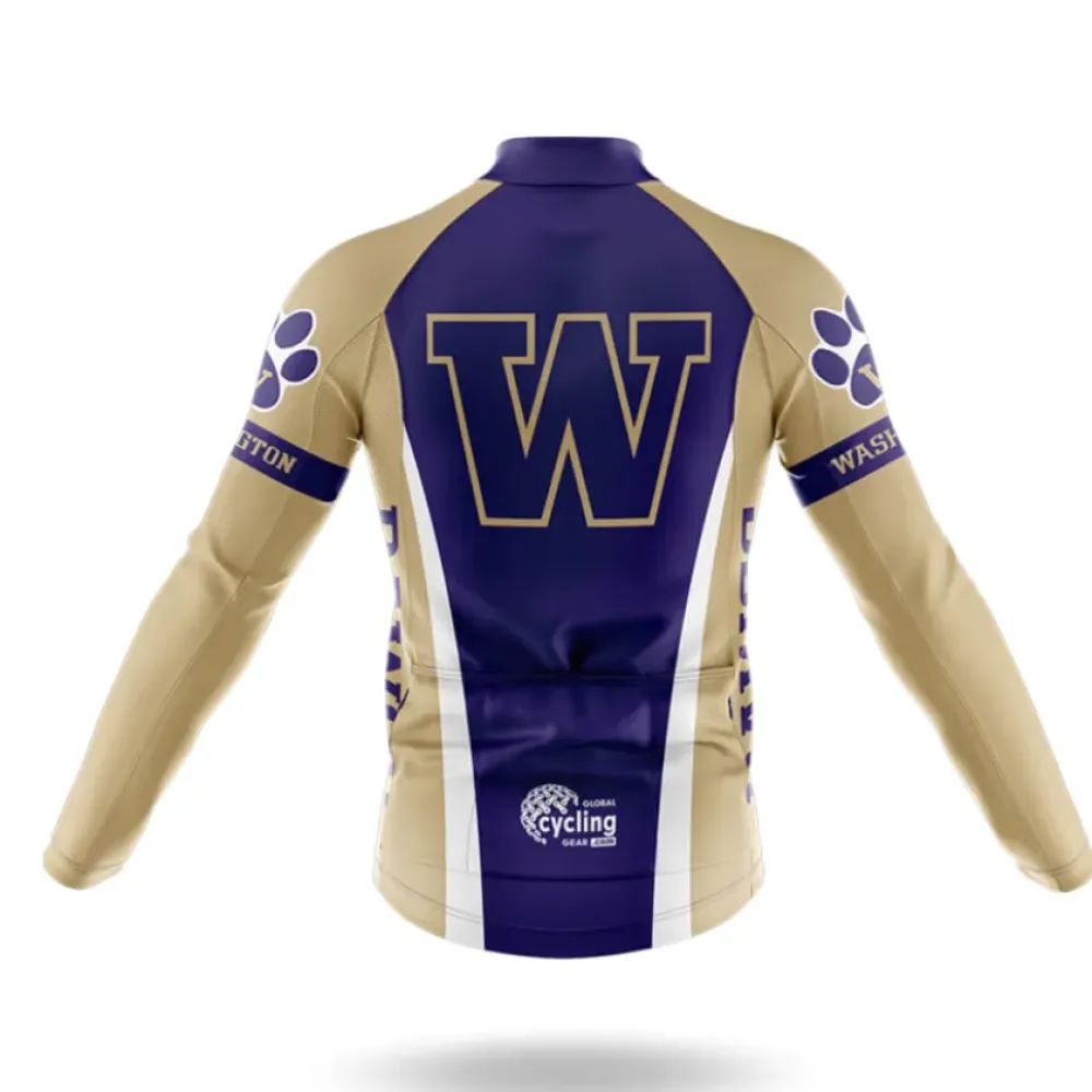 Washington Cycling Jersey Navy/Gold/White