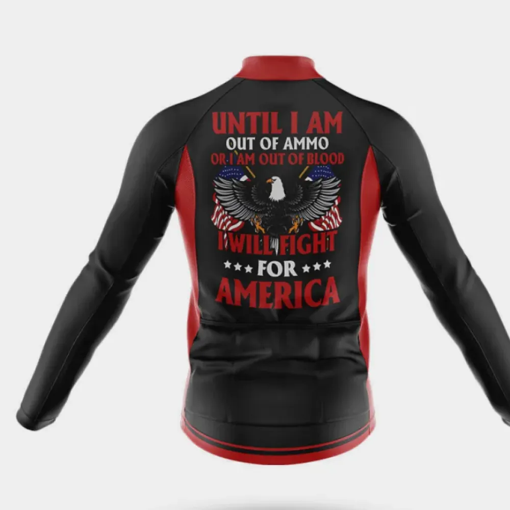 Cycling Bibs American Pride Black/Red/White