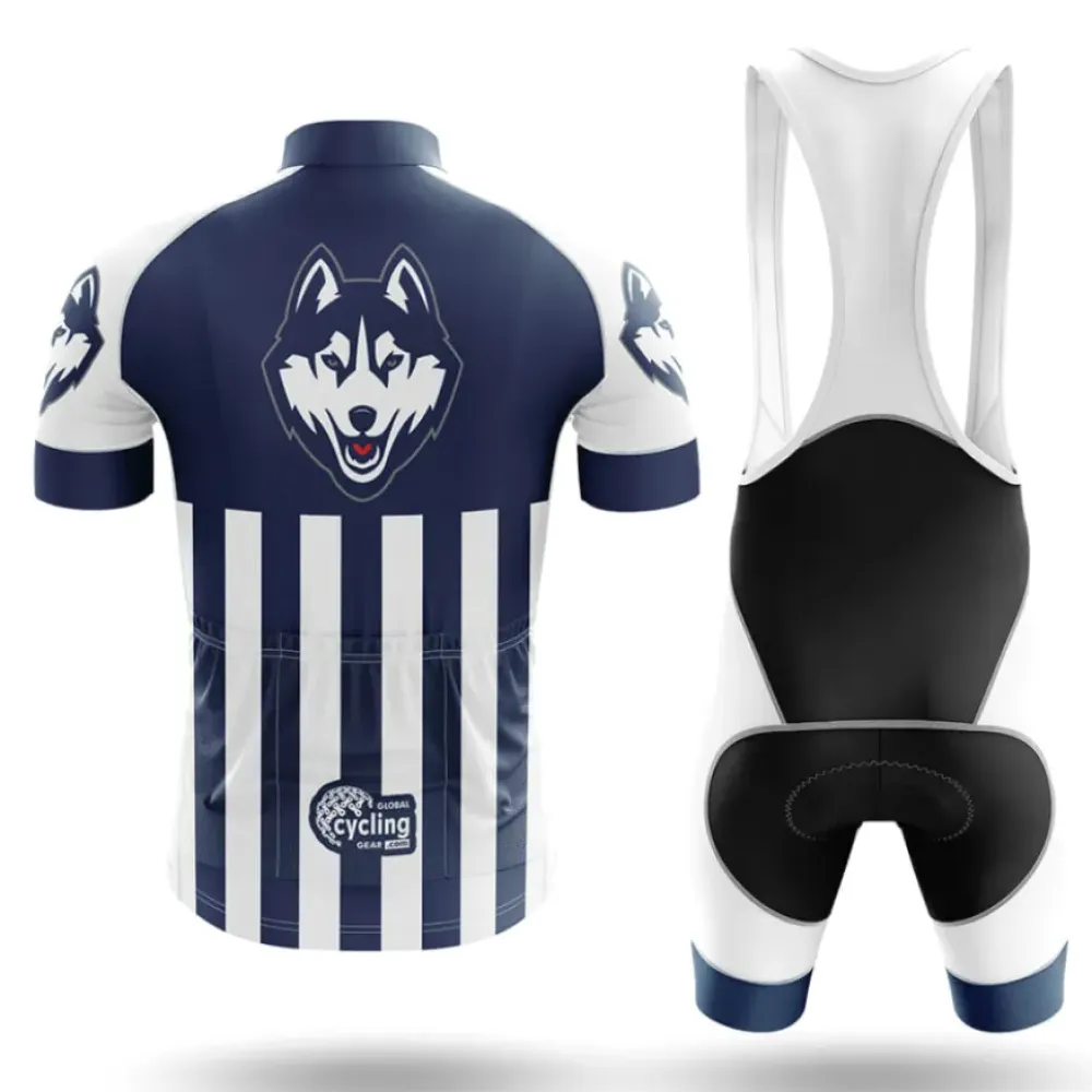 University of Connecticut USA Cycling Jersey Navy/White/Blue