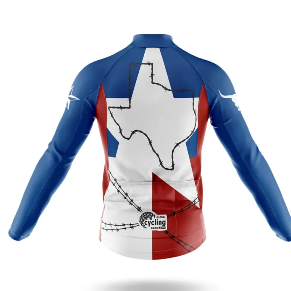 Texas Cycling Kit Barbed Wire Blue/Red/White