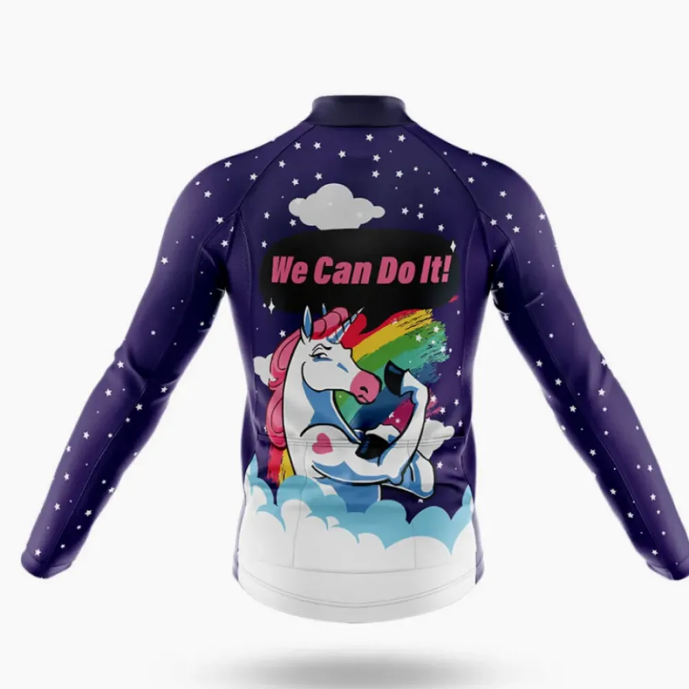 Unicorn Jersey We Can Do It Purple/Green/Red