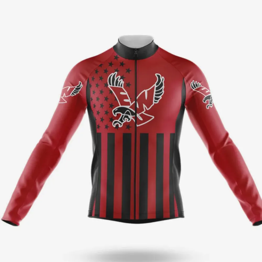 Eastern Washington University USA American Flag Red/Black/White