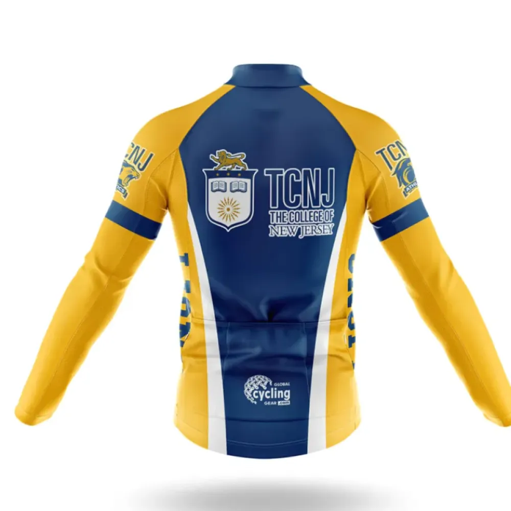 Cycling Bibs College of New Jersey Yellow/Black/White