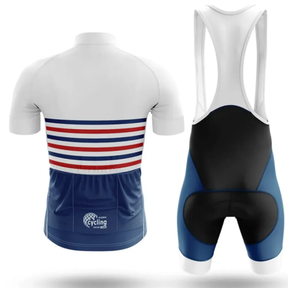 Colorado S27 Cycling Kit Full Set Blue/White/Red