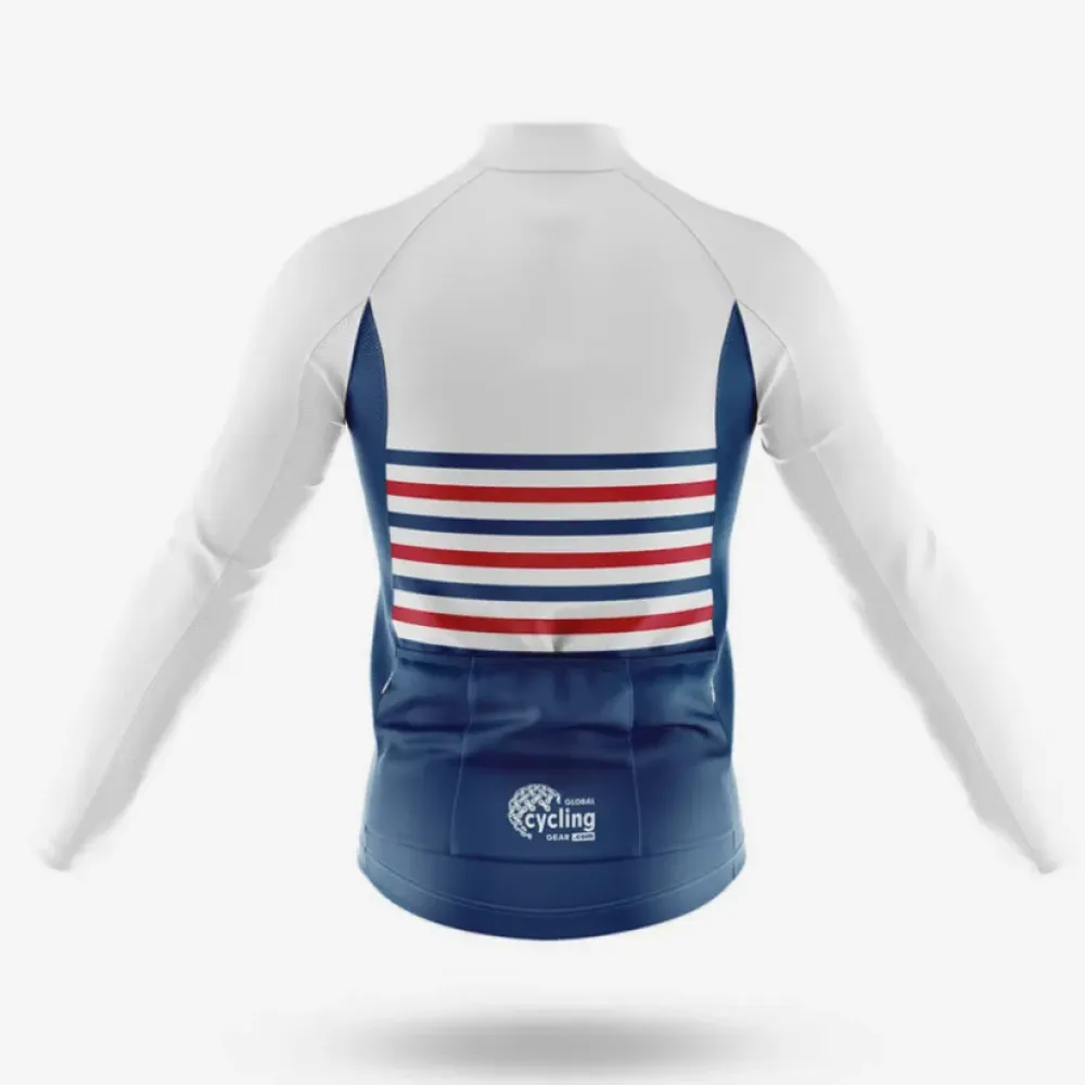 Colorado S27 Cycling Kit Full Set Blue/White/Red