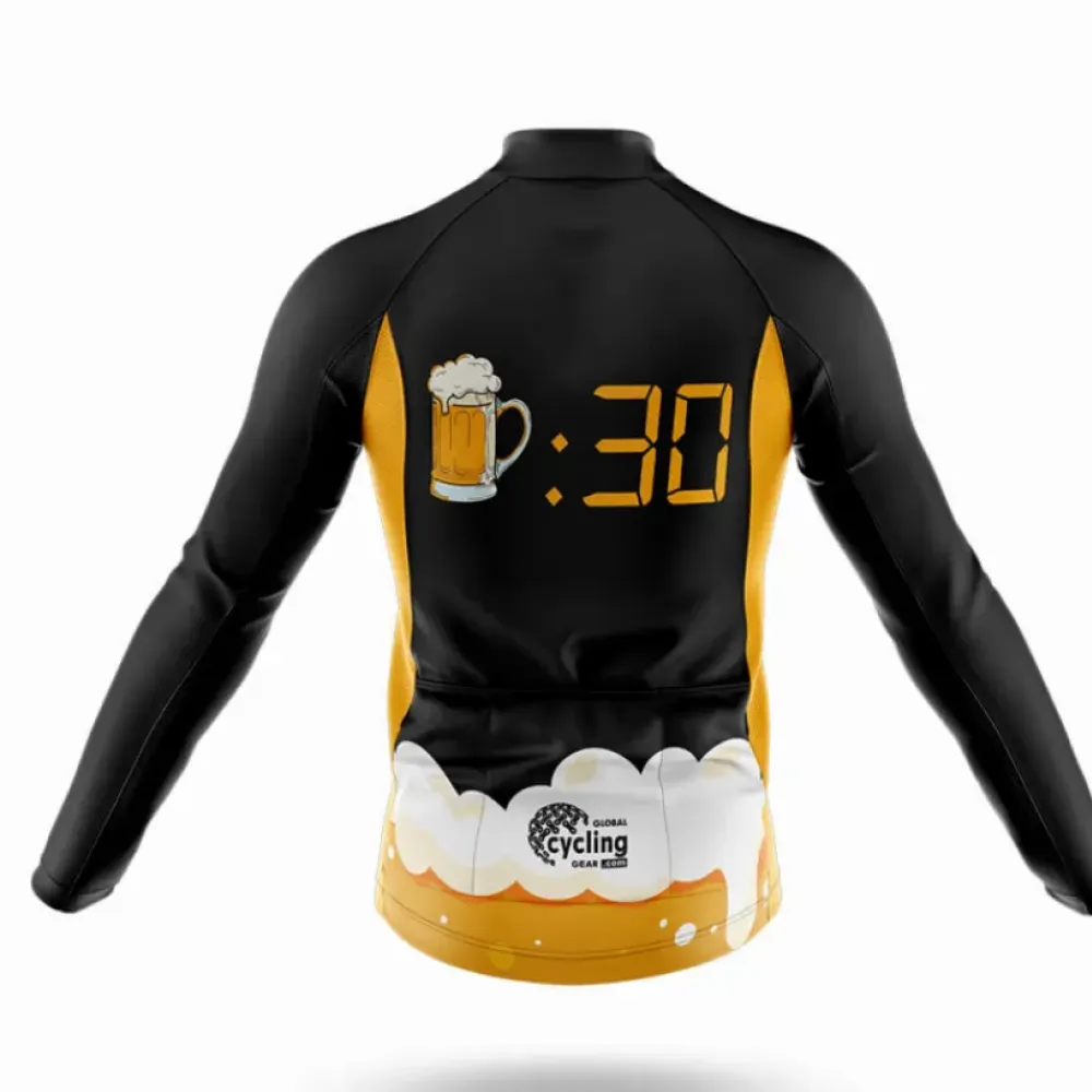 Cycling Bibs Breathable White/Black/Gold