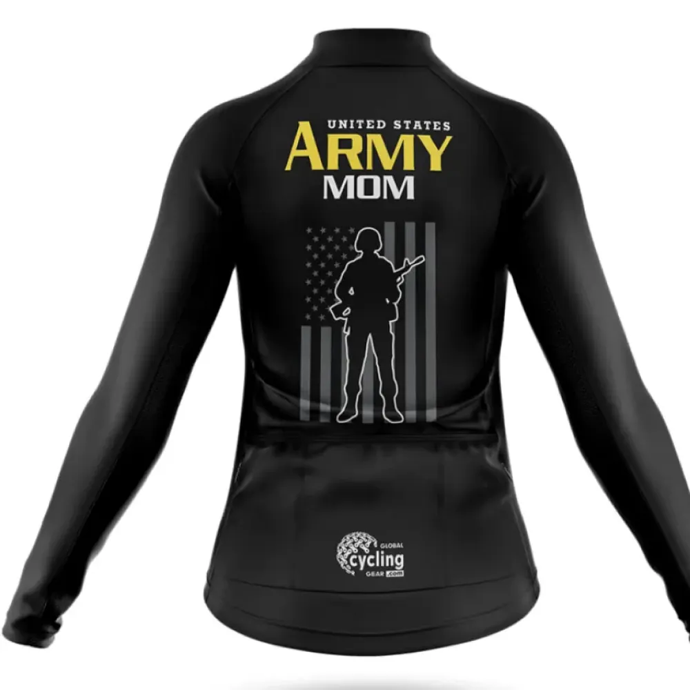 Army Mom Military Pride Black/Yellow/White