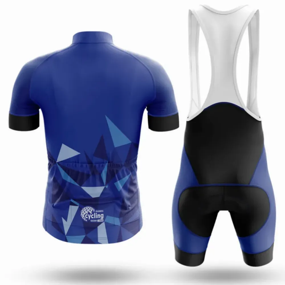 Cycling Kit Sapphire Blue/White/Black