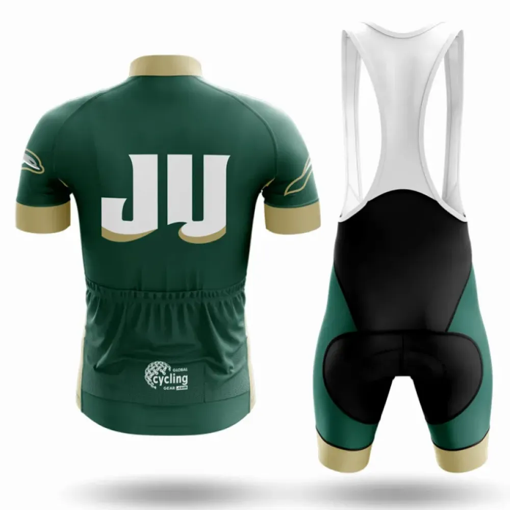Jacksonville Cycling Bibs Comfortable Green/White/Gold
