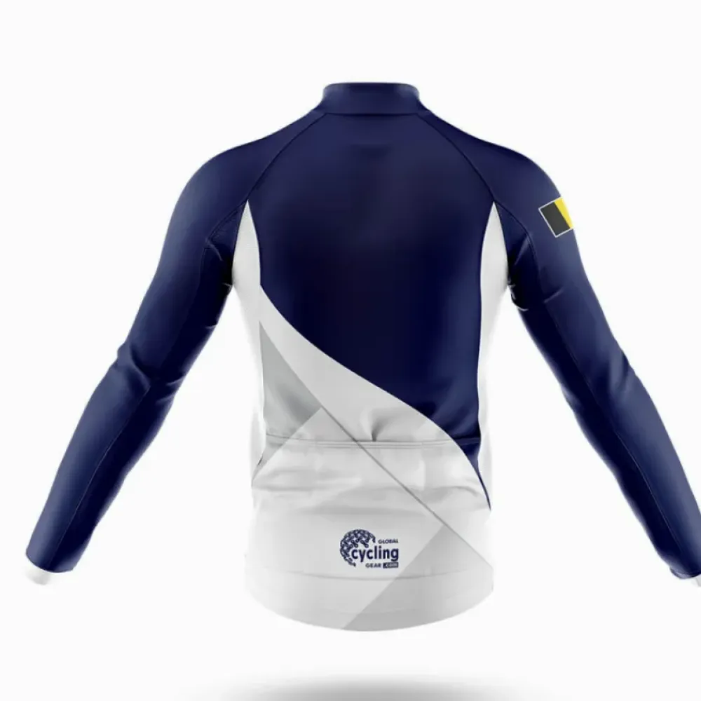 Cycling Bibs S4 Belgium Flag Navy/White/Black