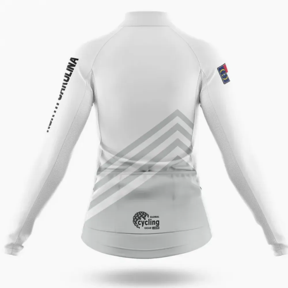 North Carolina S4 White Cycling Kit Full Set