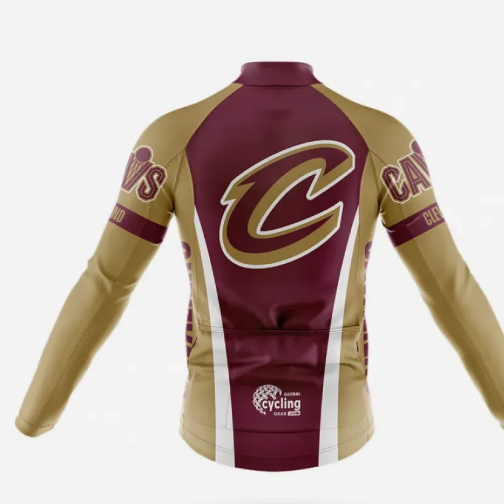 Cleveland Cycling Kit Full Set Maroon/Gold/White