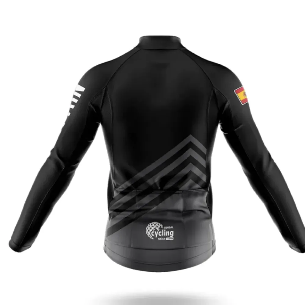 Spain S5 Black/White/Grey Cycling Kit