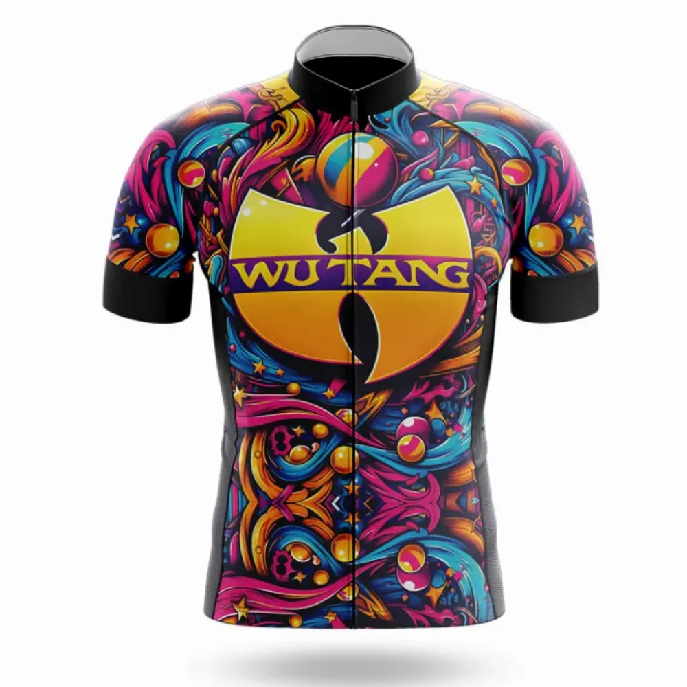 Cycling Bibs Wu Tang Black/Purple/Orange
