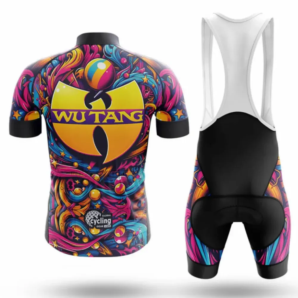 Cycling Bibs Wu Tang Black/Purple/Orange