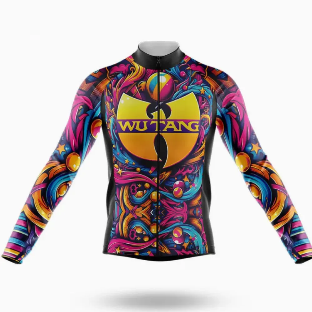 Cycling Bibs Wu Tang Black/Purple/Orange