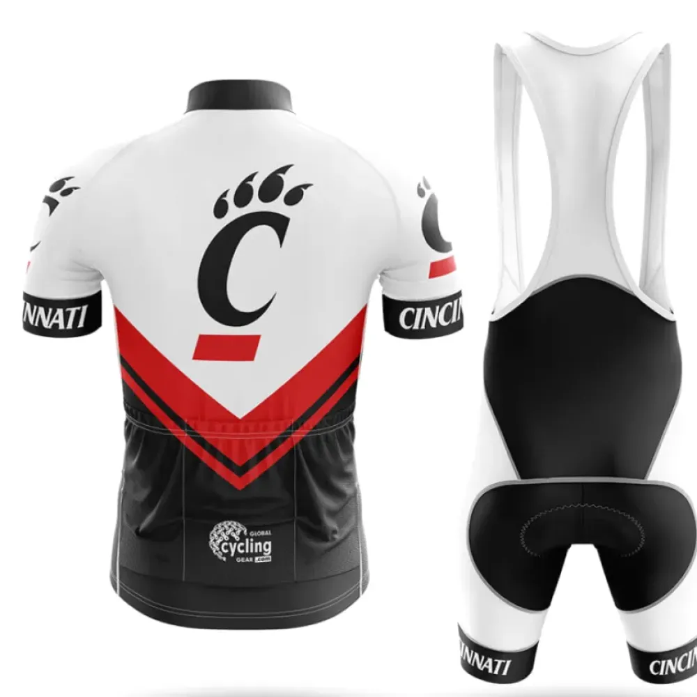 University of Cincinnati Cycling Jersey Ver.3 Cincinnati White/Red/Black