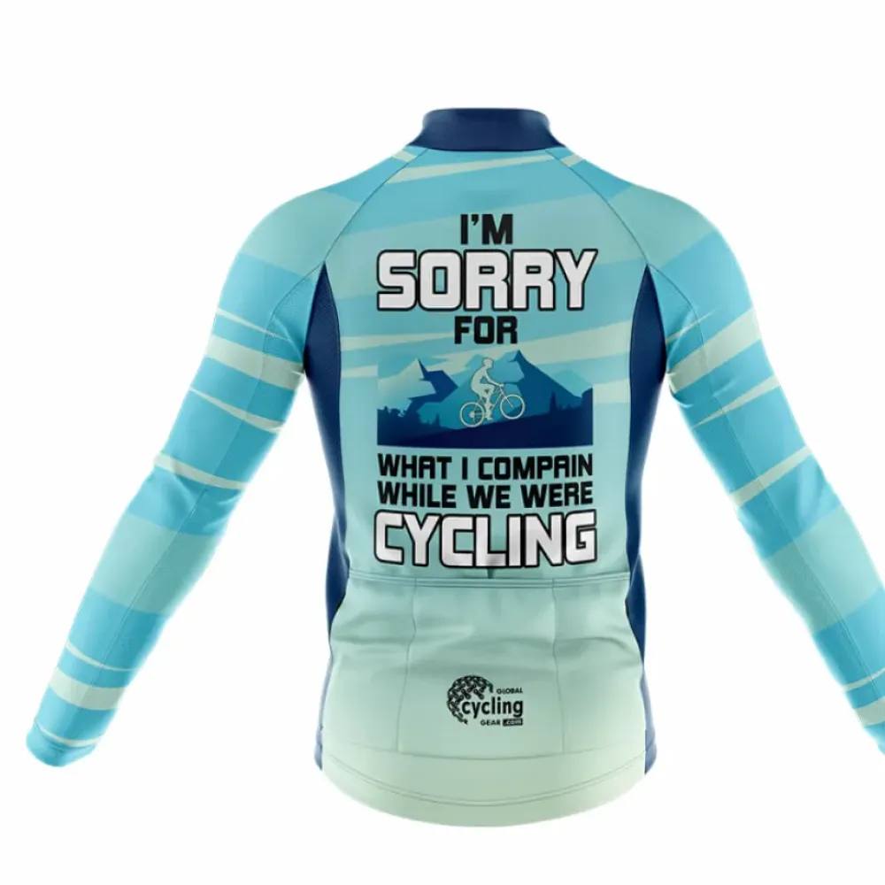 Cycling Bibs Comfortable Blue/White/Black