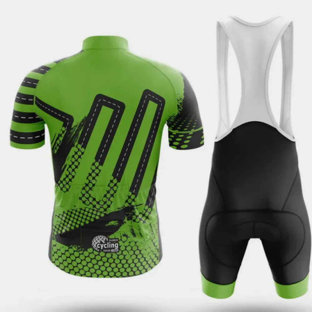 Cycling Kit Bold Green/Black/Lime