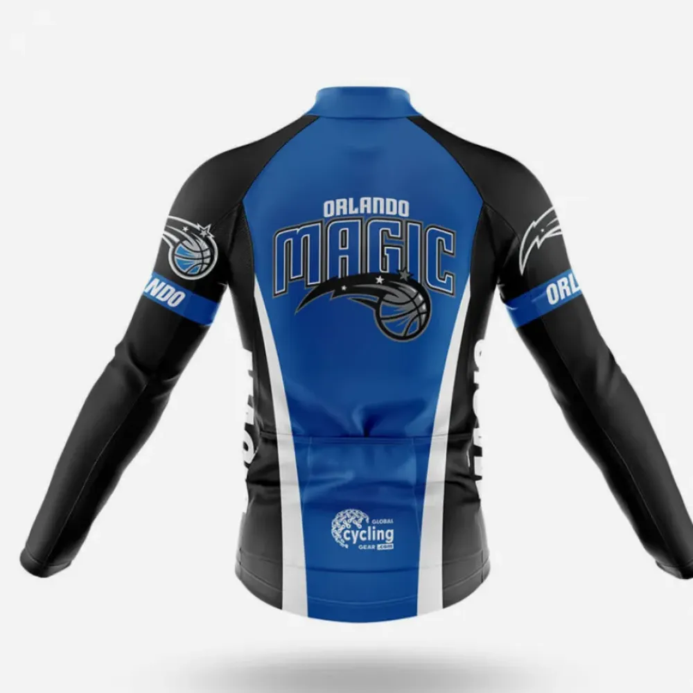 Orlando Magic Cycling Jersey Blue/Black/White