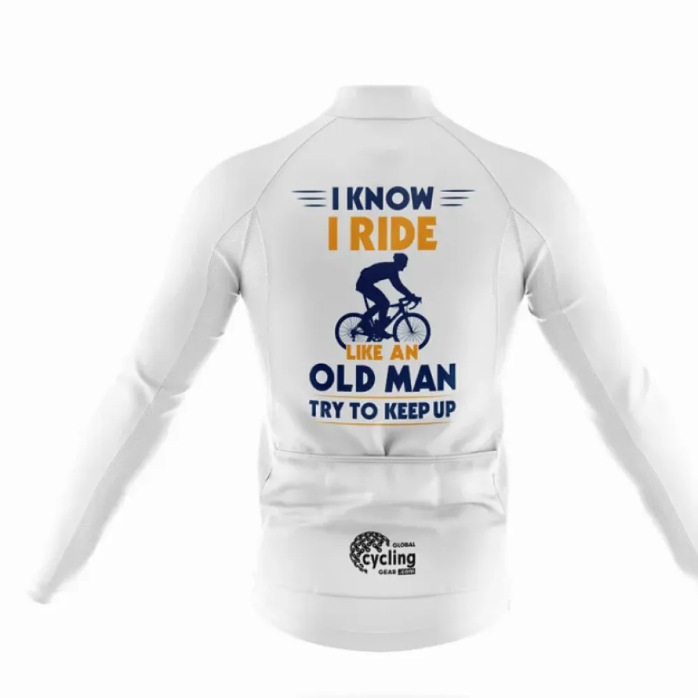Cycling Kit Old Man White/Black/Gold