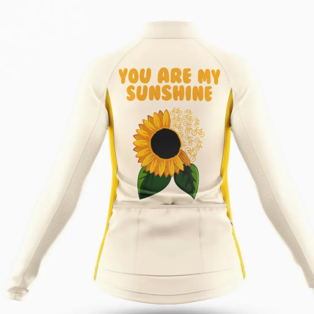 Sunshine Cycling Jersey Floral Yellow/White/Green