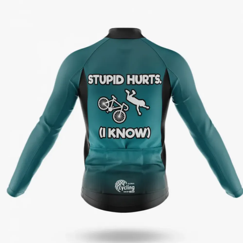 Cycling Kit Stupid Hurts Teal/Black/White