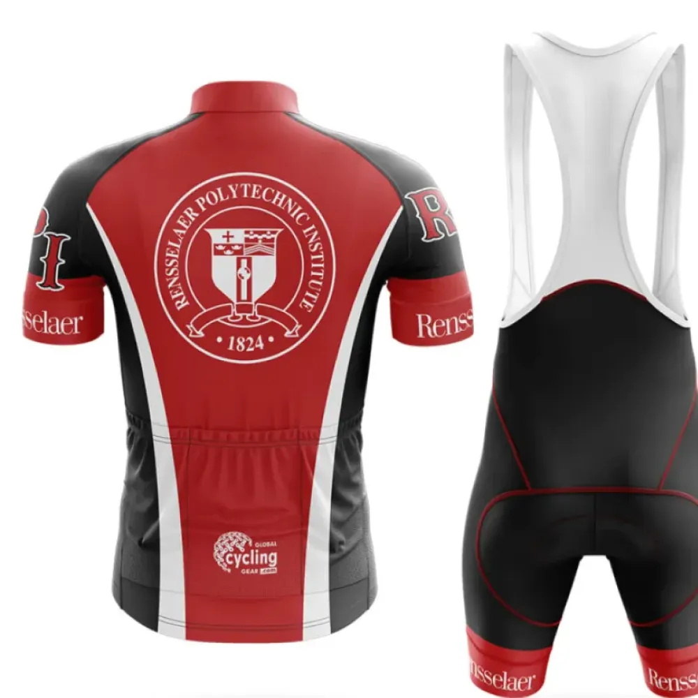 Rensselaer Polytechnic Institute Cycling Jersey Classic Red/Black/White