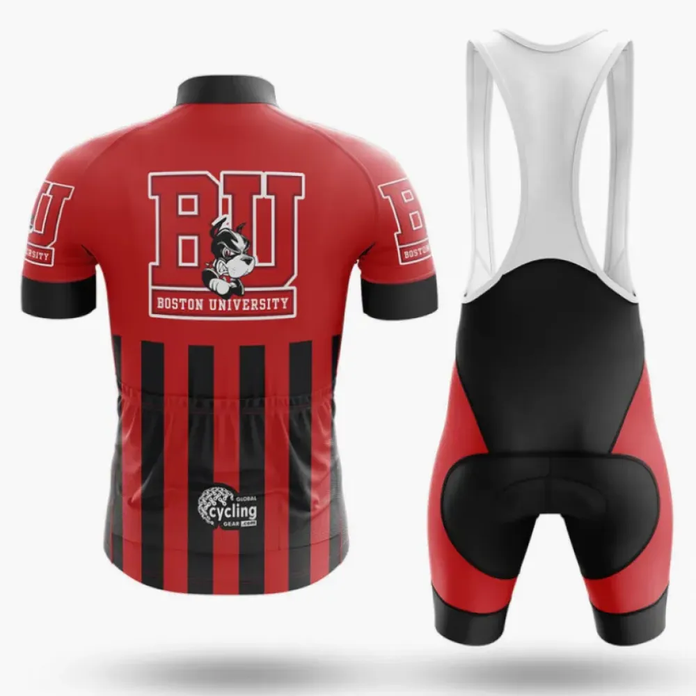Boston University USA Cycling Kit Full Set Red/Black/White
