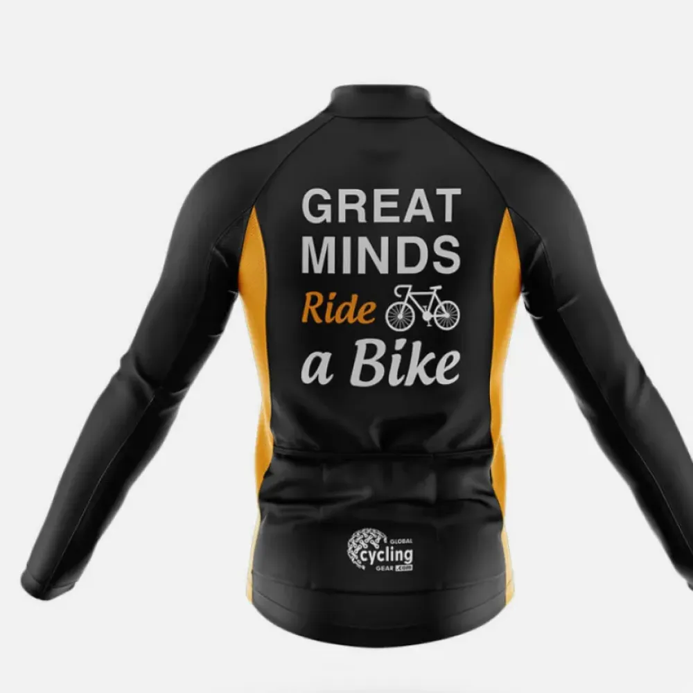 Cycling Kit Great Minds Black/Orange/White