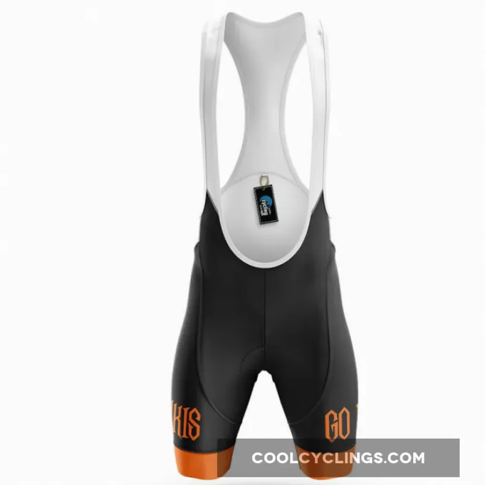 Southern Illinois University Carbondale Cycling Kit Halloween Black/Orange/Brown