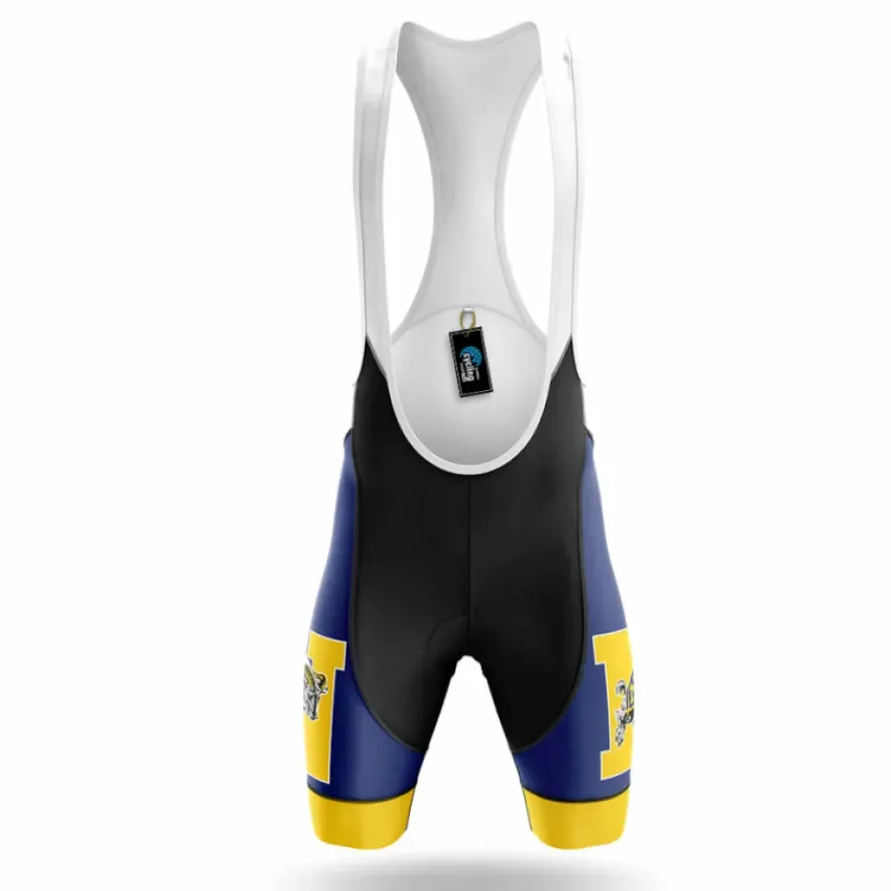 Navy Cycling Jersey Go Navy Navy/Yellow/Gold