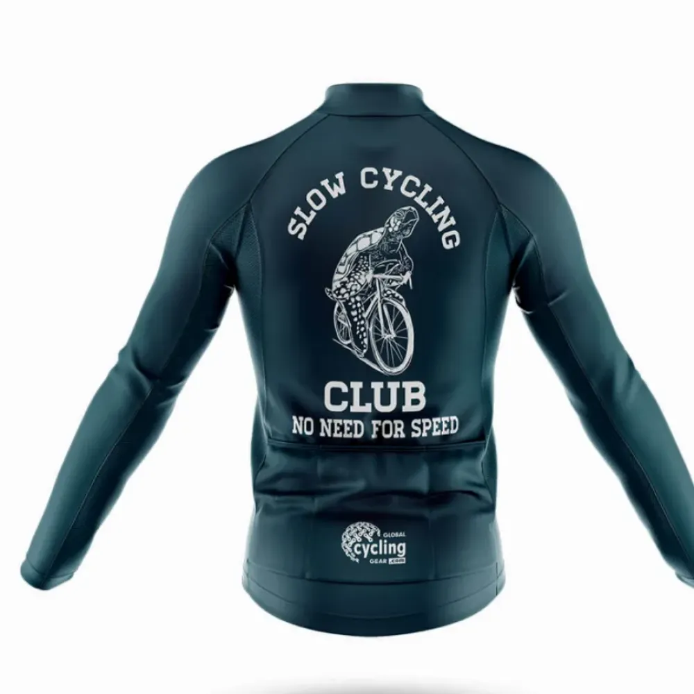 Slow Cycling Club No Need for Speed Navy/Teal/Grey