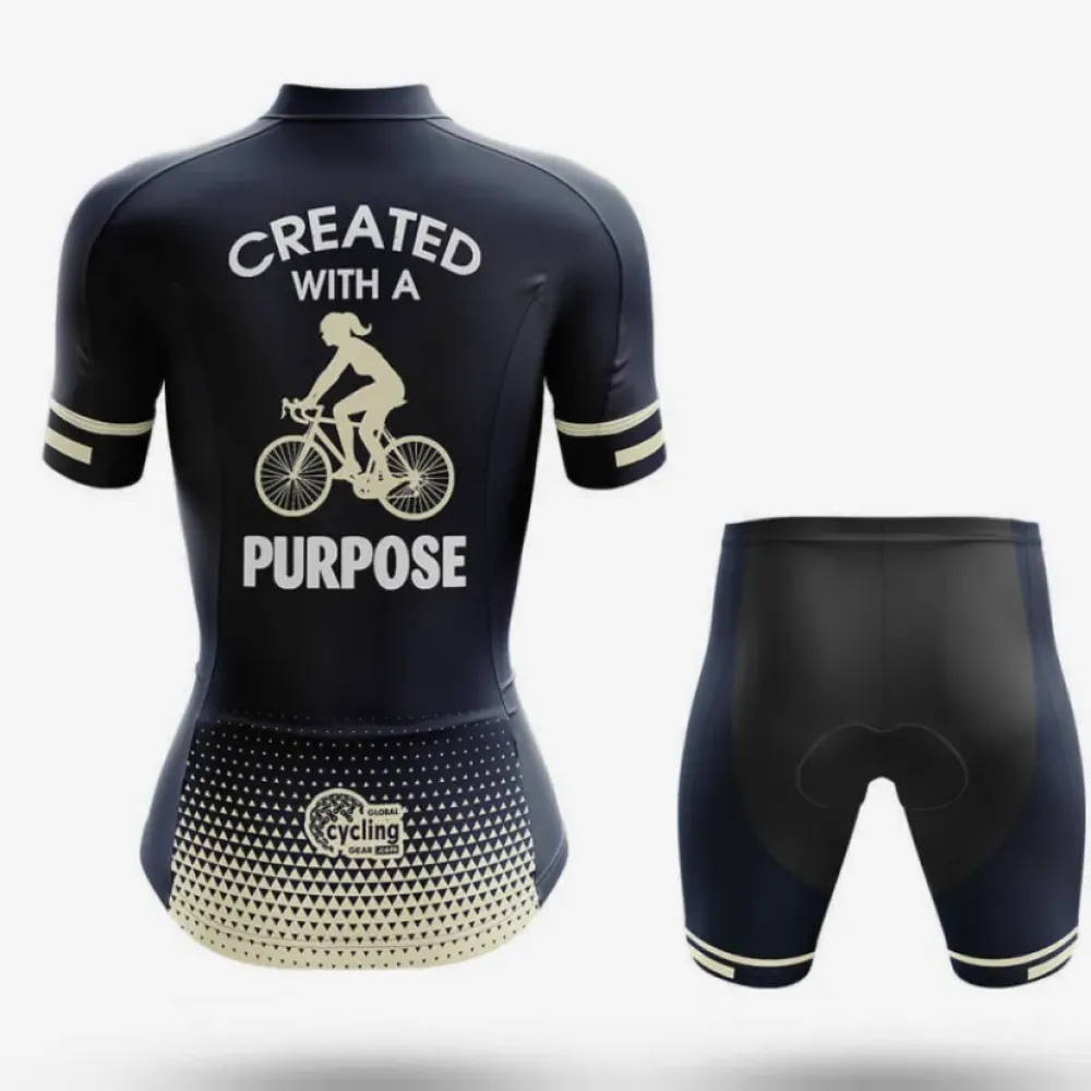 Cycling Shorts Purpose Designed Navy/Black/Gold