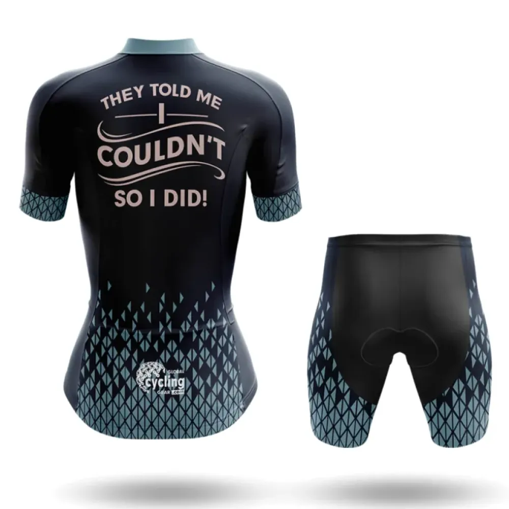 Cycling Shorts Geometric Navy/Teal/Black