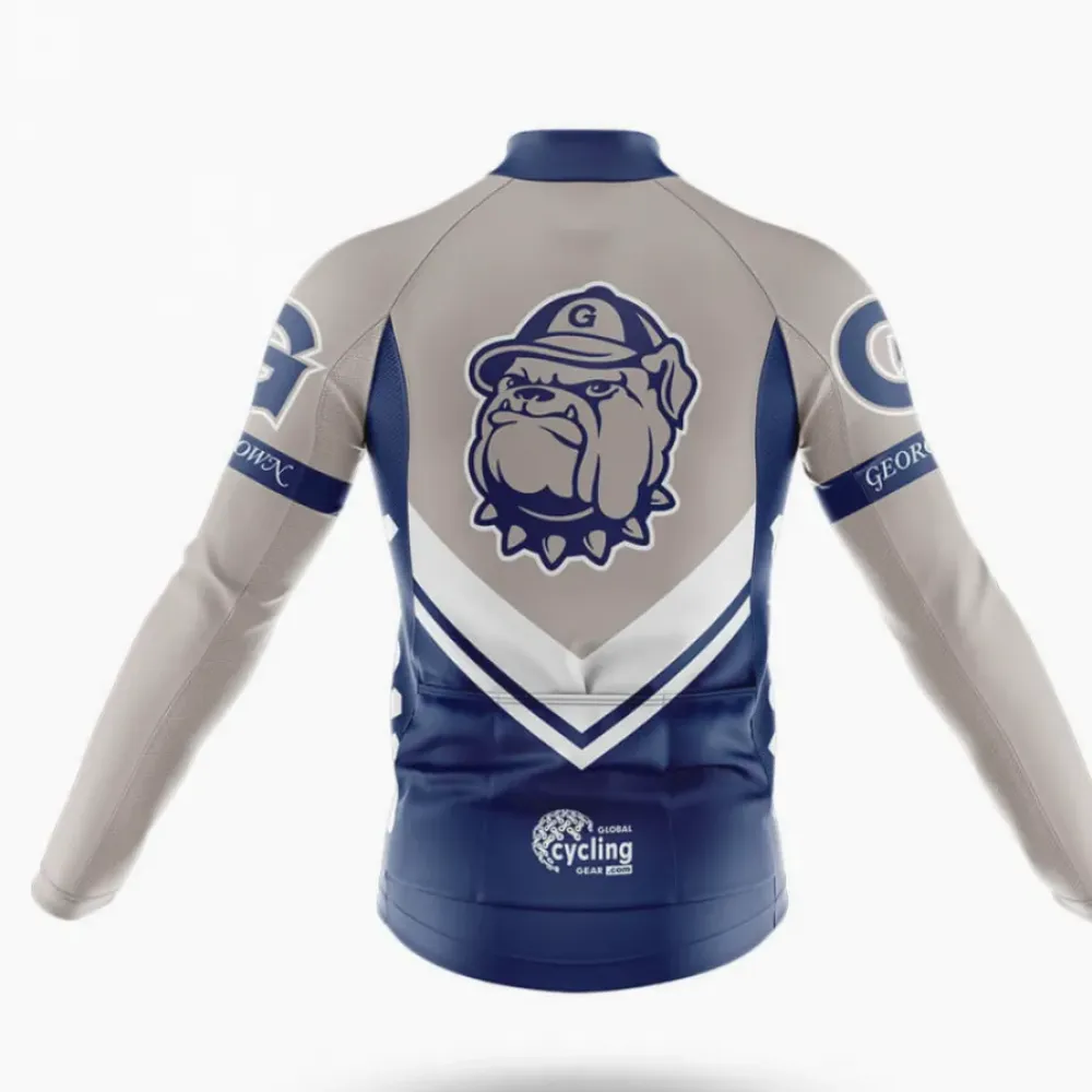 Georgetown University Cycling Bibs Ver.3 Comfortable Navy/White/Grey