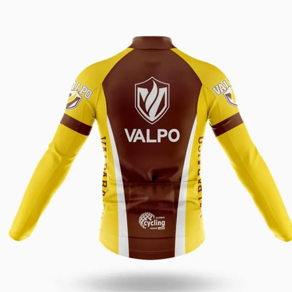 Valparaiso University Cycling Kit Full Set Yellow/Brown/White