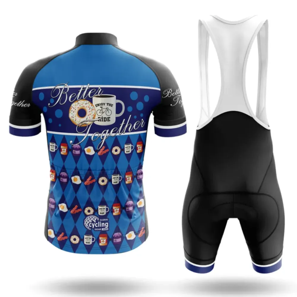 Better Together Cycling Kit Breakfast Blue/Black/White