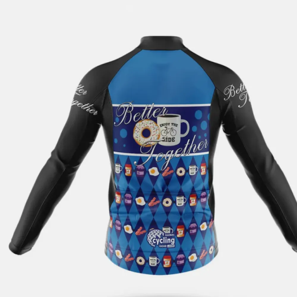 Better Together Cycling Kit Breakfast Blue/Black/White
