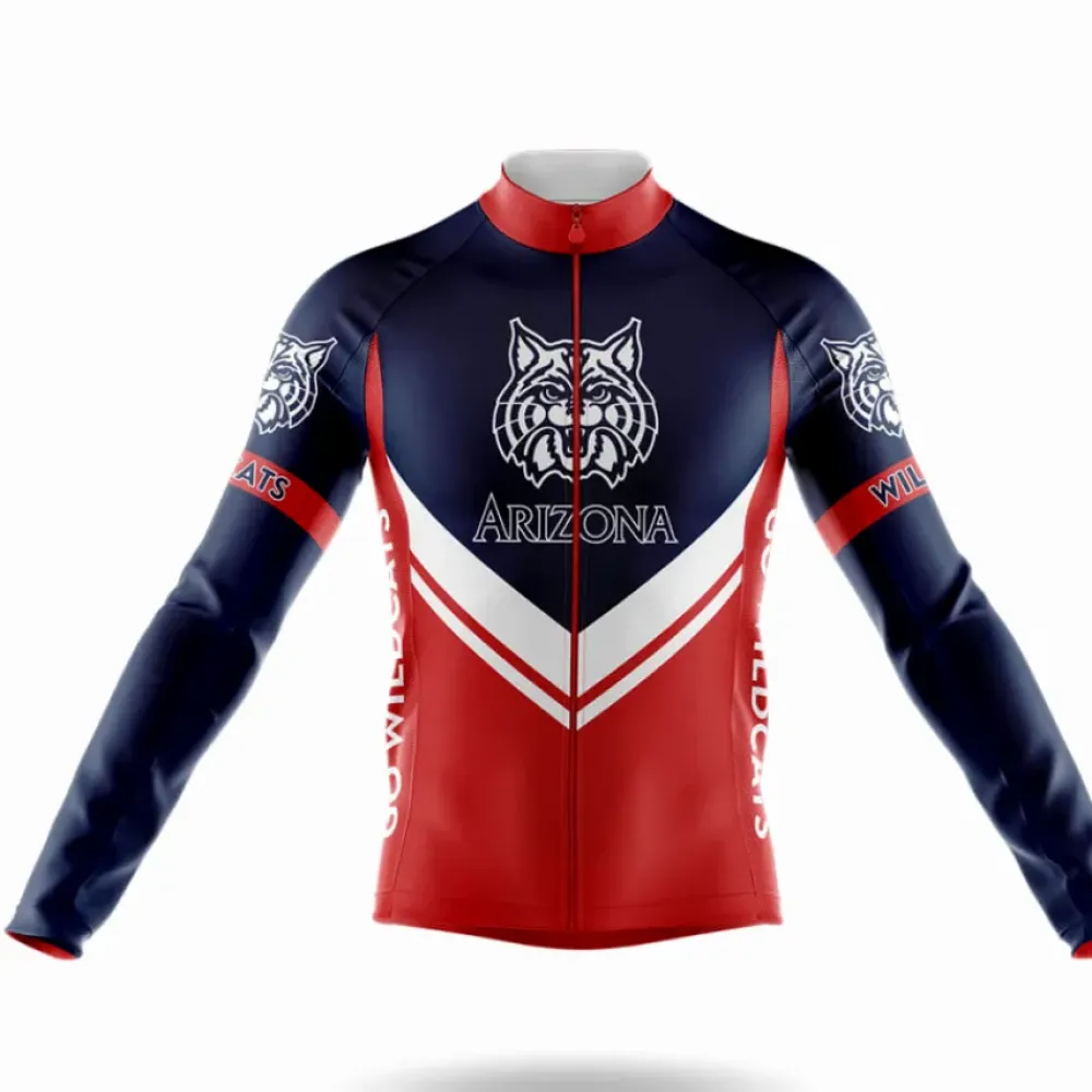 Arizona Wildcats Cycling Jersey Red/White/Blue
