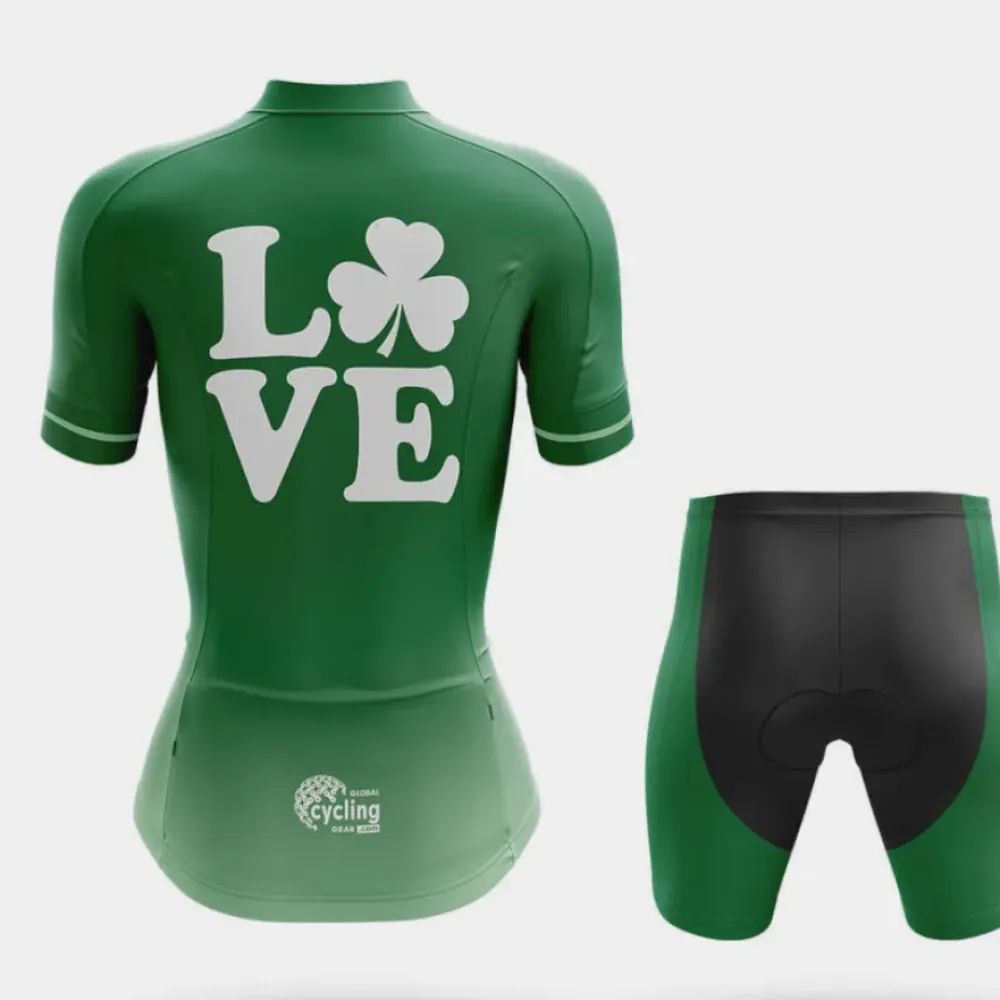 Shamrock Love Love Shamrock Green/Black/White