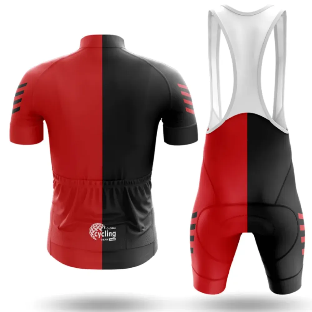Cycling Kit Breathable Red/Black/White