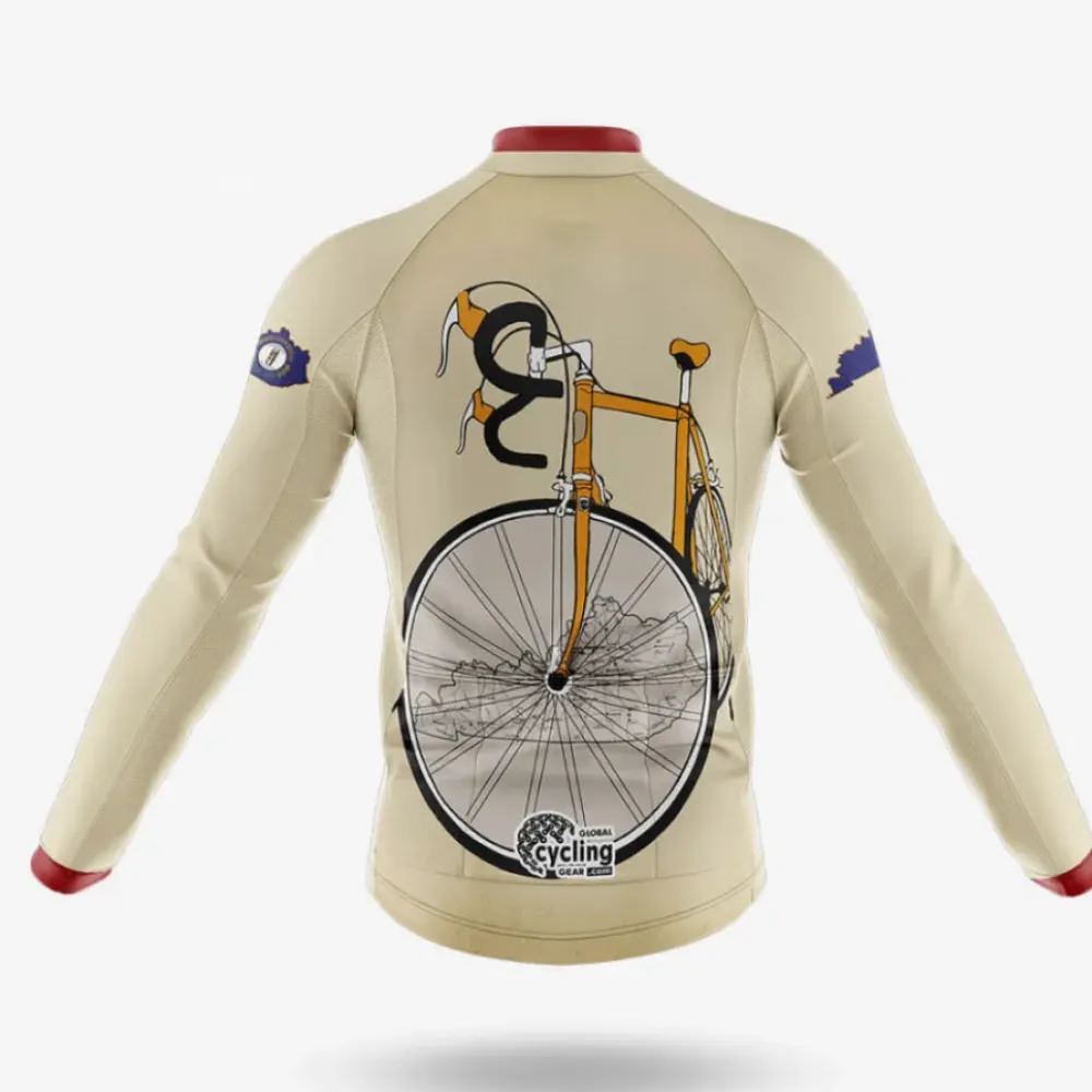 Kentucky Riding Club Long Sleeve Cream/Red/Purple