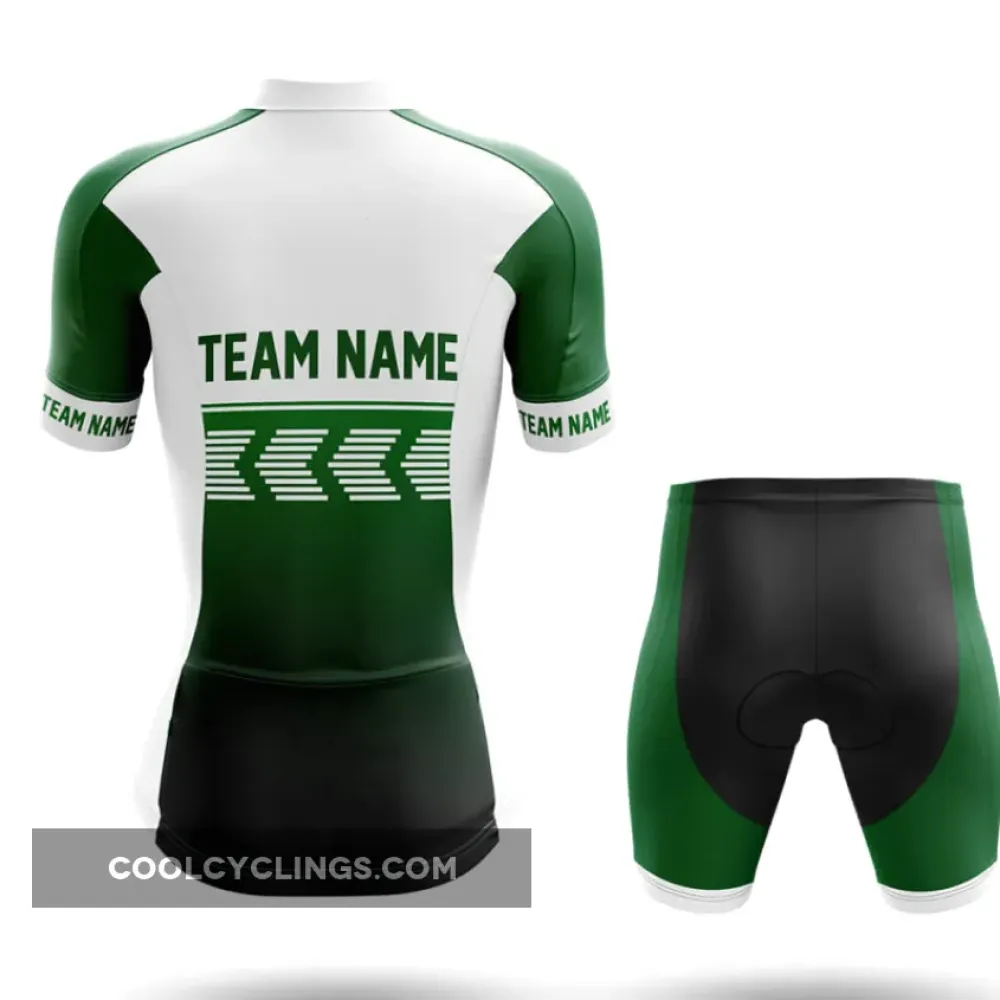Custom Team Name S4 Long Sleeve Green/White/Black