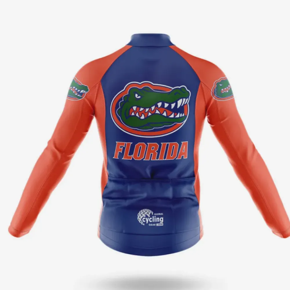 UF Gators Cycling Bibs Comfortable Navy/Orange/White
