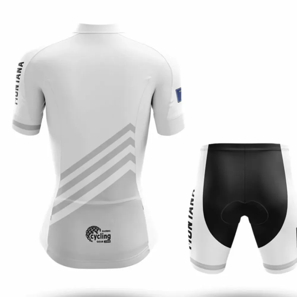 Montana S4 White Cycling Shorts //