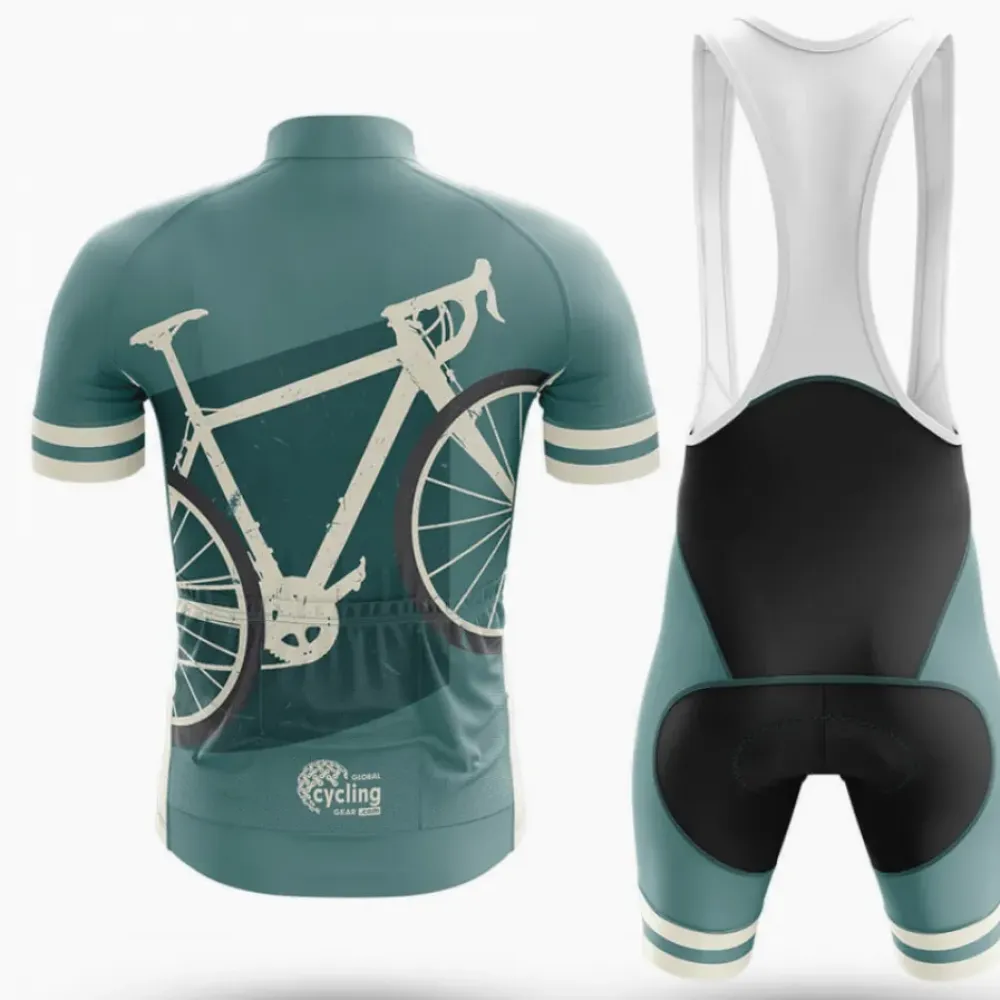 Cycling Kit Another Year Older Teal/Black/White