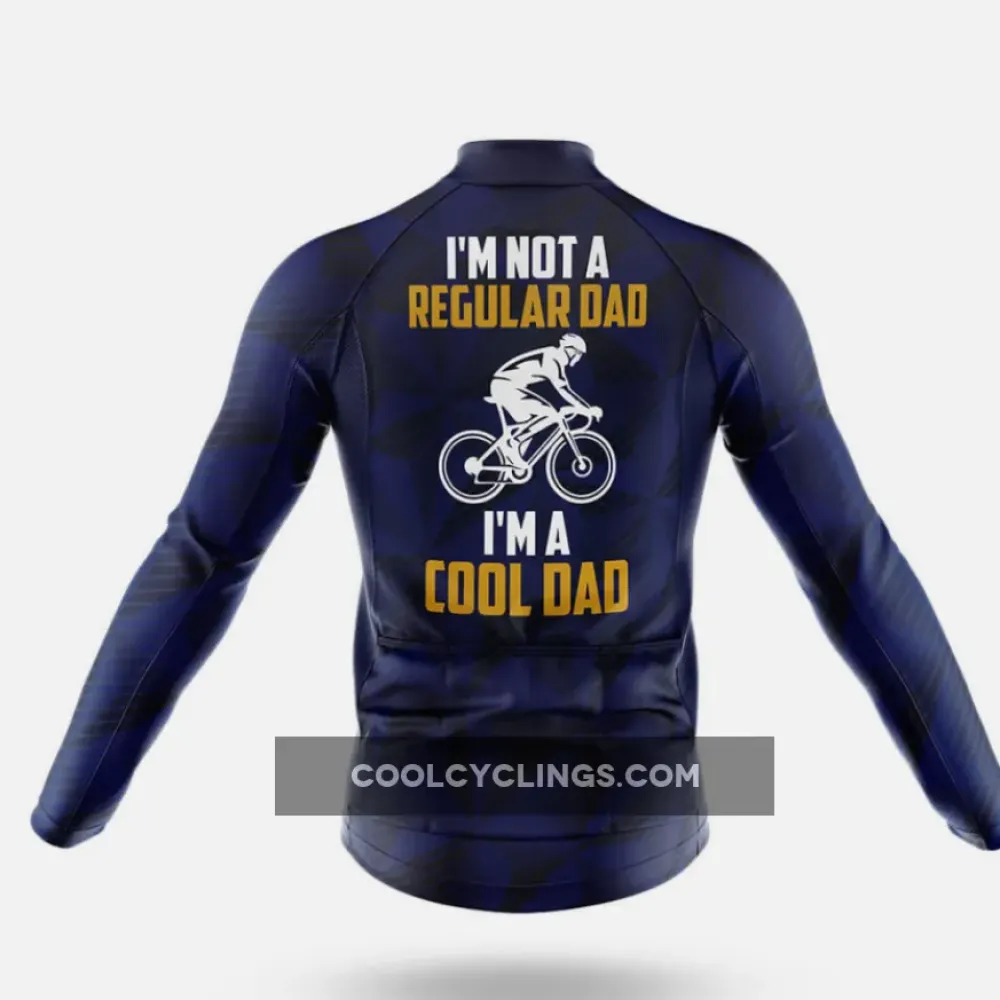 Cycling Dad V4 Bibs Breathable Navy/Gold/White