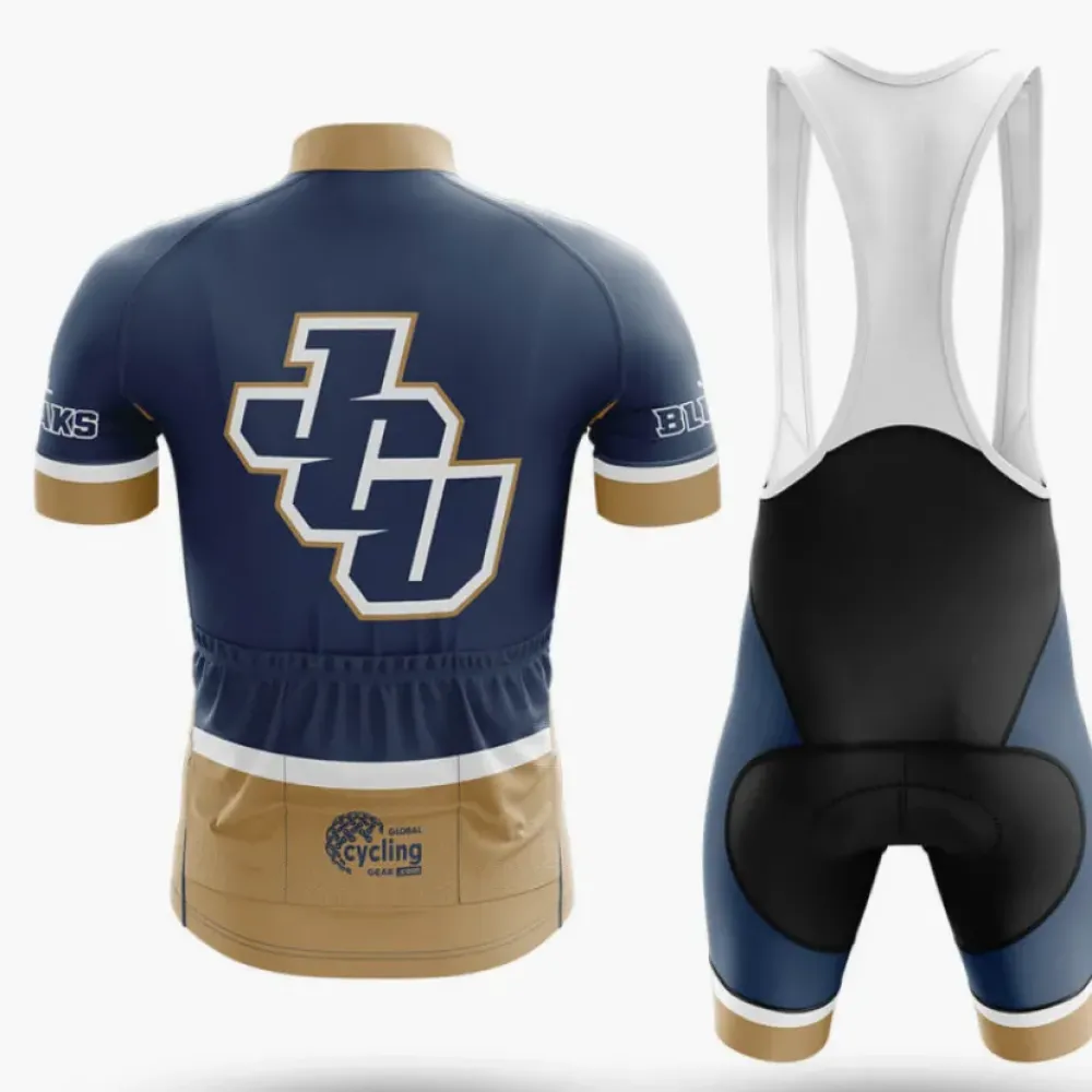 John Carroll Blue Streaks Cycling Kit Full Set Navy/Gold/White